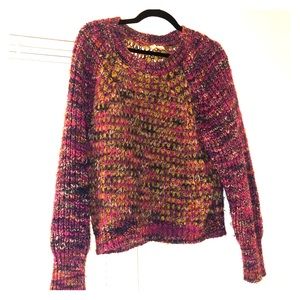 Cable knit sweater